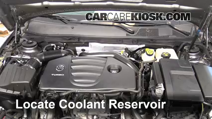 2011 Buick Regal CXL 2.0L 4 Cyl. Turbo FlexFuel Coolant (Antifreeze) Add Coolant